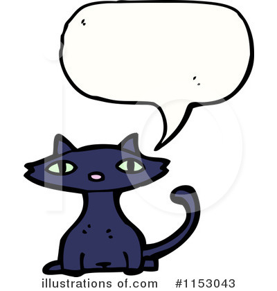 Royalty-Free (RF) Cat Clipart Illustration by lineartestpilot - Stock Sample #1153043