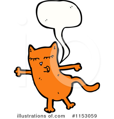Royalty-Free (RF) Cat Clipart Illustration by lineartestpilot - Stock Sample #1153059