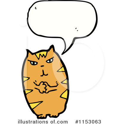 Royalty-Free (RF) Cat Clipart Illustration by lineartestpilot - Stock Sample #1153063