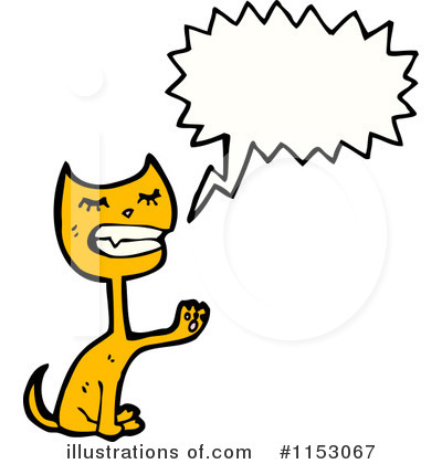 Royalty-Free (RF) Cat Clipart Illustration by lineartestpilot - Stock Sample #1153067