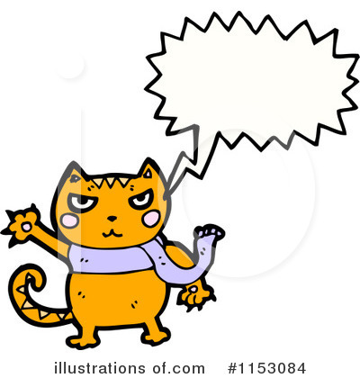 Royalty-Free (RF) Cat Clipart Illustration by lineartestpilot - Stock Sample #1153084