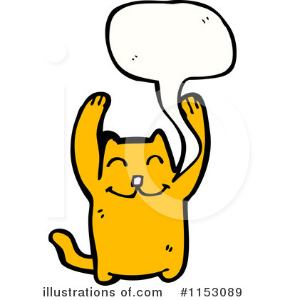 Royalty-Free (RF) Cat Clipart Illustration by lineartestpilot - Stock Sample #1153089