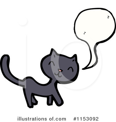 Royalty-Free (RF) Cat Clipart Illustration by lineartestpilot - Stock Sample #1153092