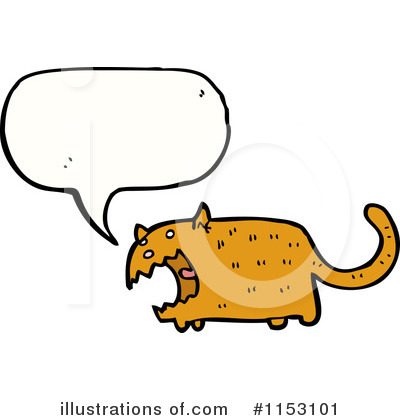 Royalty-Free (RF) Cat Clipart Illustration by lineartestpilot - Stock Sample #1153101