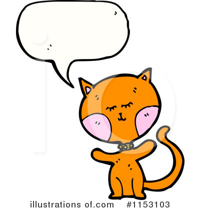 Royalty-Free (RF) Cat Clipart Illustration by lineartestpilot - Stock Sample #1153103