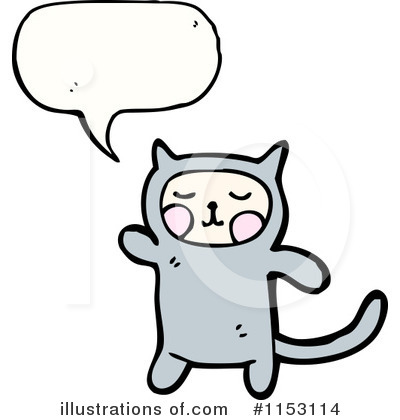 Royalty-Free (RF) Cat Clipart Illustration by lineartestpilot - Stock Sample #1153114