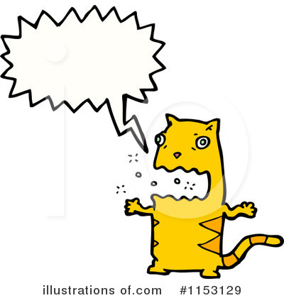 Royalty-Free (RF) Cat Clipart Illustration by lineartestpilot - Stock Sample #1153129