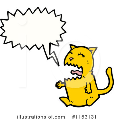 Royalty-Free (RF) Cat Clipart Illustration by lineartestpilot - Stock Sample #1153131