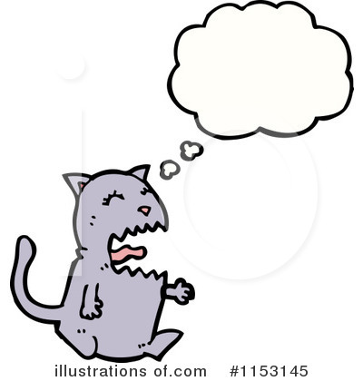 Royalty-Free (RF) Cat Clipart Illustration by lineartestpilot - Stock Sample #1153145