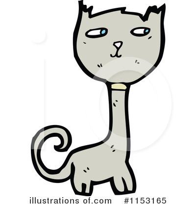 Royalty-Free (RF) Cat Clipart Illustration by lineartestpilot - Stock Sample #1153165