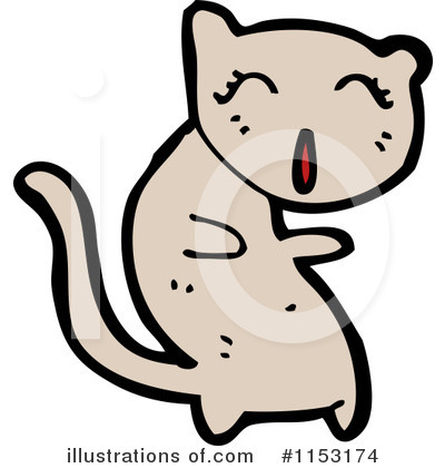 Royalty-Free (RF) Cat Clipart Illustration by lineartestpilot - Stock Sample #1153174