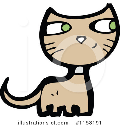 Royalty-Free (RF) Cat Clipart Illustration by lineartestpilot - Stock Sample #1153191