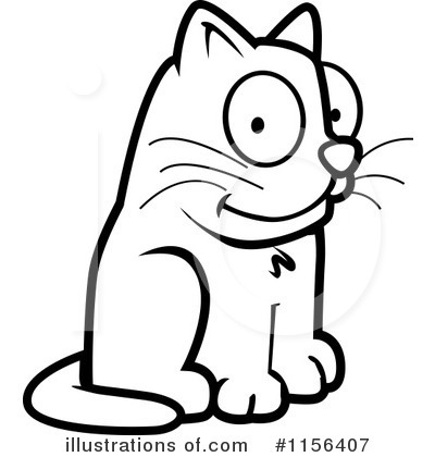 Royalty-Free (RF) Cat Clipart Illustration by Cory Thoman - Stock Sample #1156407