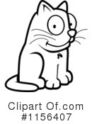 Cat Clipart #1156407 by Cory Thoman