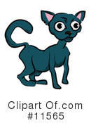 Cat Clipart #11565 by AtStockIllustration