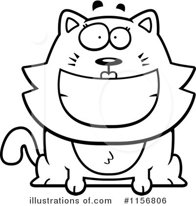 Royalty-Free (RF) Cat Clipart Illustration by Cory Thoman - Stock Sample #1156806