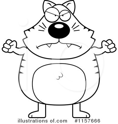 Royalty-Free (RF) Cat Clipart Illustration by Cory Thoman - Stock Sample #1157666