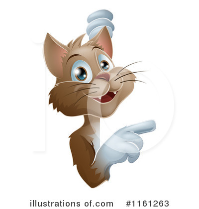 Royalty-Free (RF) Cat Clipart Illustration by AtStockIllustration - Stock Sample #1161263