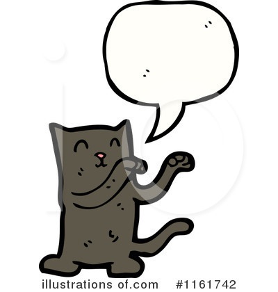 Royalty-Free (RF) Cat Clipart Illustration by lineartestpilot - Stock Sample #1161742
