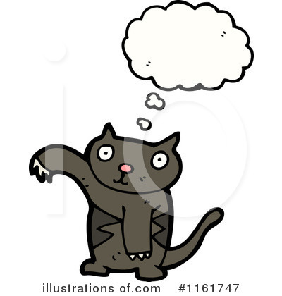 Royalty-Free (RF) Cat Clipart Illustration by lineartestpilot - Stock Sample #1161747