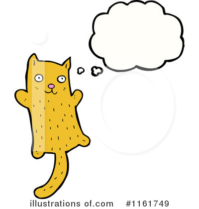 Royalty-Free (RF) Cat Clipart Illustration by lineartestpilot - Stock Sample #1161749