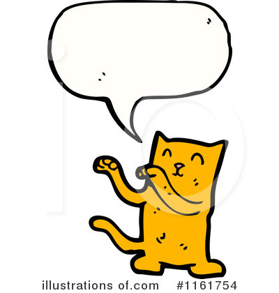 Royalty-Free (RF) Cat Clipart Illustration by lineartestpilot - Stock Sample #1161754