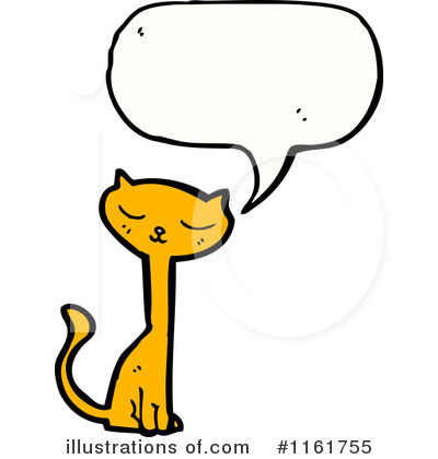 Royalty-Free (RF) Cat Clipart Illustration by lineartestpilot - Stock Sample #1161755