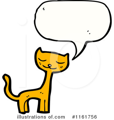 Royalty-Free (RF) Cat Clipart Illustration by lineartestpilot - Stock Sample #1161756