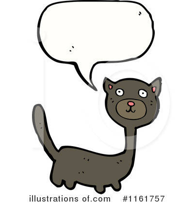 Royalty-Free (RF) Cat Clipart Illustration by lineartestpilot - Stock Sample #1161757