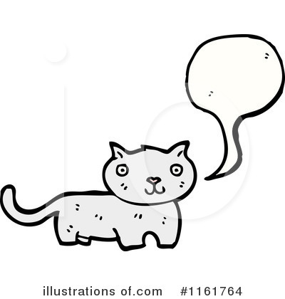 Royalty-Free (RF) Cat Clipart Illustration by lineartestpilot - Stock Sample #1161764