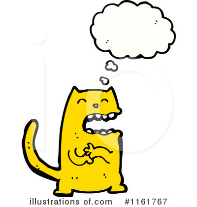 Royalty-Free (RF) Cat Clipart Illustration by lineartestpilot - Stock Sample #1161767