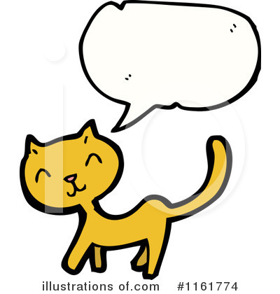 Royalty-Free (RF) Cat Clipart Illustration by lineartestpilot - Stock Sample #1161774