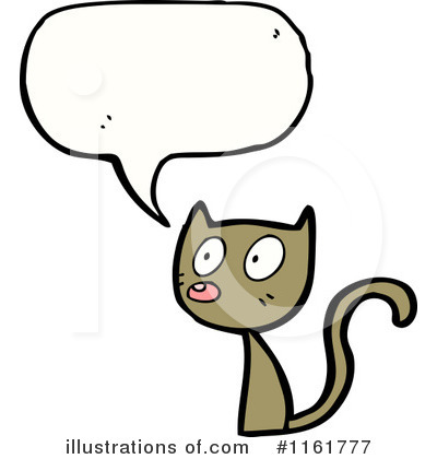 Royalty-Free (RF) Cat Clipart Illustration by lineartestpilot - Stock Sample #1161777