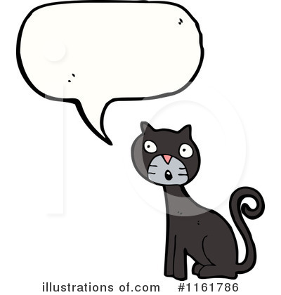 Royalty-Free (RF) Cat Clipart Illustration by lineartestpilot - Stock Sample #1161786