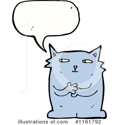 Royalty-Free (RF) Cat Clipart Illustration by lineartestpilot - Stock Sample #1161792