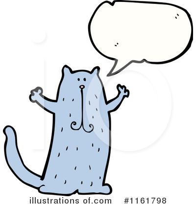 Royalty-Free (RF) Cat Clipart Illustration by lineartestpilot - Stock Sample #1161798