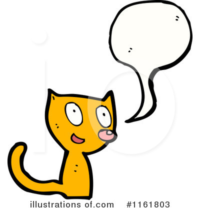 Royalty-Free (RF) Cat Clipart Illustration by lineartestpilot - Stock Sample #1161803