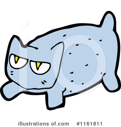 Royalty-Free (RF) Cat Clipart Illustration by lineartestpilot - Stock Sample #1161811