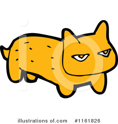 Royalty-Free (RF) Cat Clipart Illustration by lineartestpilot - Stock Sample #1161826