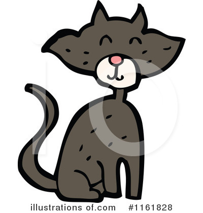 Royalty-Free (RF) Cat Clipart Illustration by lineartestpilot - Stock Sample #1161828