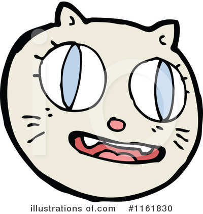 Cat Face Clipart #1161830 by lineartestpilot