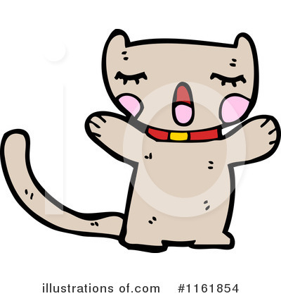 Royalty-Free (RF) Cat Clipart Illustration by lineartestpilot - Stock Sample #1161854