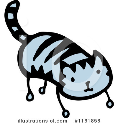 Royalty-Free (RF) Cat Clipart Illustration by lineartestpilot - Stock Sample #1161858