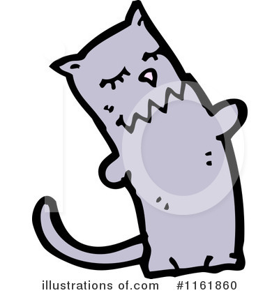 Royalty-Free (RF) Cat Clipart Illustration by lineartestpilot - Stock Sample #1161860