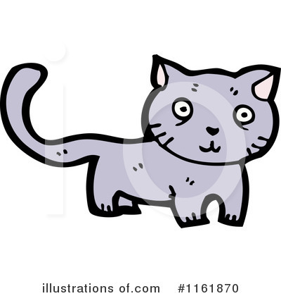 Royalty-Free (RF) Cat Clipart Illustration by lineartestpilot - Stock Sample #1161870