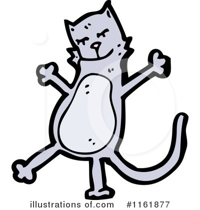 Royalty-Free (RF) Cat Clipart Illustration by lineartestpilot - Stock Sample #1161877