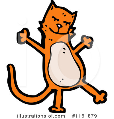 Royalty-Free (RF) Cat Clipart Illustration by lineartestpilot - Stock Sample #1161879
