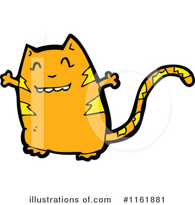 Royalty-Free (RF) Cat Clipart Illustration by lineartestpilot - Stock Sample #1161881