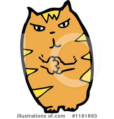 Royalty-Free (RF) Cat Clipart Illustration by lineartestpilot - Stock Sample #1161893