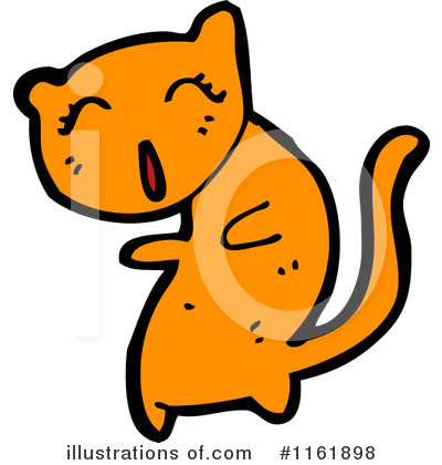 Royalty-Free (RF) Cat Clipart Illustration by lineartestpilot - Stock Sample #1161898